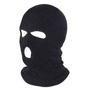 Winterlace NWT Set of 10 Adult Navy Black Gray Ski 3 Hole Face Masks